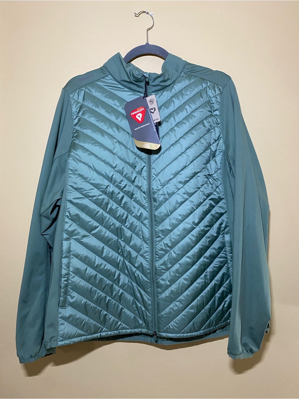 Puma Women's Eucalyptus Quilted Golf Jacket